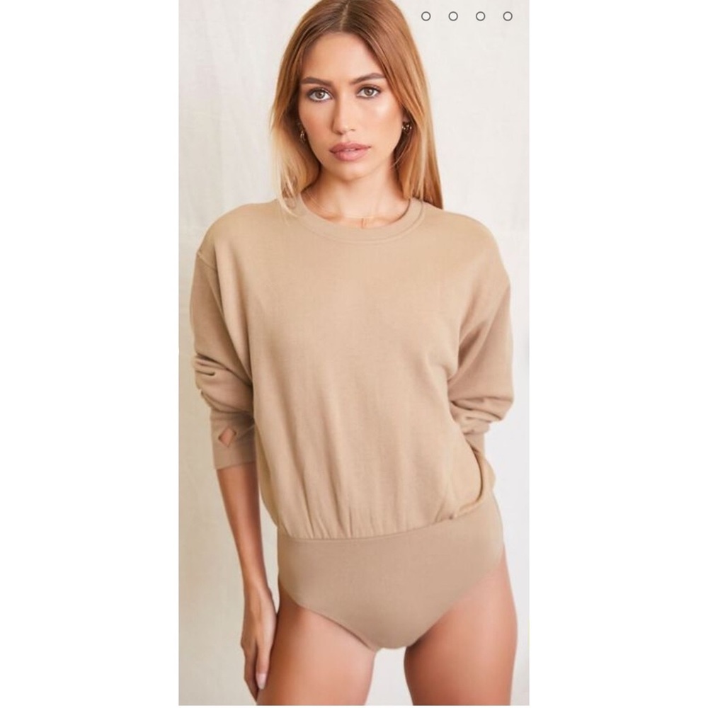 French Terry Thumbhole bodysuit